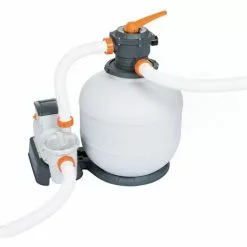 LITZEE Pompe De Filtration à Sable Flowclear 8327 L/h # -Pompe et filtre de piscine Soldes 55637524 5
