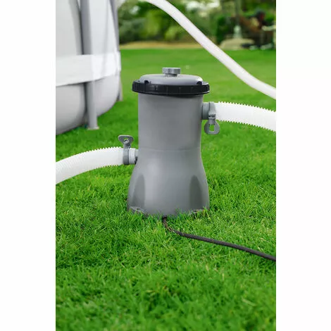 Bestway - Filtre à Cartouche 3,028 M3/h 85 W Cartouche Type II, Pour Piscine Hors Sol 5 Bestway - Filtre à Cartouche 3,028 M3/h 85 W Cartouche Type II, Pour Piscine Hors Sol – Image 5