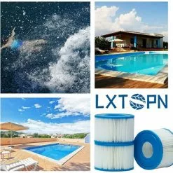 REGALOS Lot De 4 Cartouches De Rechange Pour Filtre à Pour Jardin Extérieur Type S1 PureSpa Easy Set Pool Filter Cartridges -Pompe et filtre de piscine Soldes 56381449 4