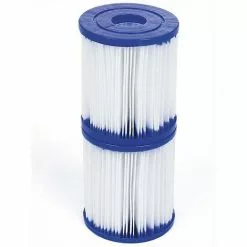 FLYME L'élément Filtrant De La Pompe De Filtre De Piscine Convient Aux Accessoires De Filtre Bestway I Et Est Compatible Avec La Pompe De Filtre 300 330 (2 Pièces)