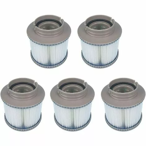 LANGRAY Lot De 5 Filtres De Rechange Pour MSpa FD2089, Cartouche De Filtre Pour Piscine, Hot-subbs Et Spas 1 LANGRAY Lot De 5 Filtres De Rechange Pour MSpa FD2089, Cartouche De Filtre Pour Piscine, Hot-subbs Et Spas
