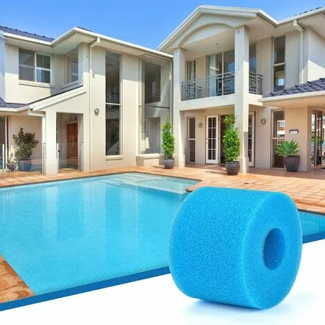 ROSIER 4 Pièces Éponge Filtrante Type S1, Cartouche De Filtre En Mousse, Mousse Pour Filtre Piscine, Réutilisables Et Lavables, Filtre En Mousse Pour Spa, Piscine, Jacuzzi 3 ROSIER 4 Pièces Éponge Filtrante Type S1, Cartouche De Filtre En Mousse, Mousse Pour Filtre Piscine, Réutilisables Et Lavables, Filtre En Mousse Pour Spa, Piscine, Jacuzzi – Image 3
