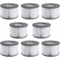LONGZIMING Mscomft Lot De 4 Filtres De Rechange Pour MSPA Whirlpool Filter - Cartouches Filtrantes Pour Sous-bateaux Et Spa Chauds - Pour Piscines Gonflables - Modèle à Partir De 2020