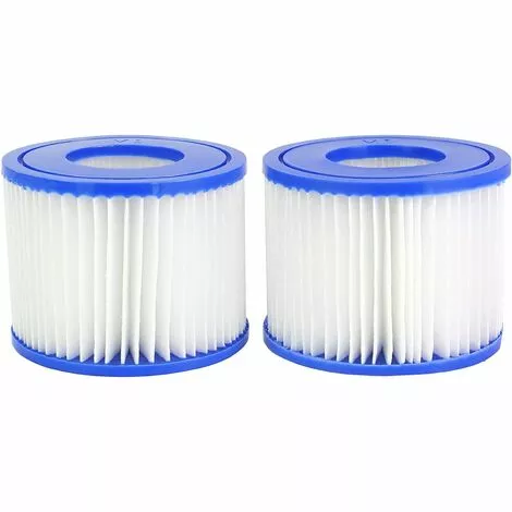 LONGZIMING Cartouche Filtrante VI Pour Bestway, Hot Tub Filtre, Cartouches De Filtre De Piscine Pour Lay-Z-Spa, Paris, Miami, Vegas, Monaco, Palm Springs, 2 Filtres 1 LONGZIMING Cartouche Filtrante VI Pour Bestway, Hot Tub Filtre, Cartouches De Filtre De Piscine Pour Lay-Z-Spa, Paris, Miami, Vegas, Monaco, Palm Springs, 2 Filtres