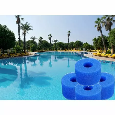 LONGZIMING Filtre De Piscine En Mousse, Filtre Éponge Cartouche, Éponge Filtrante Type A, Cartouche De Filtre En Mousse Réutilisable Lavable, Pour Spa, Piscine, Jacuzzi (4 Pièces) 5 LONGZIMING Filtre De Piscine En Mousse, Filtre Éponge Cartouche, Éponge Filtrante Type A, Cartouche De Filtre En Mousse Réutilisable Lavable, Pour Spa, Piscine, Jacuzzi (4 Pièces) – Image 5
