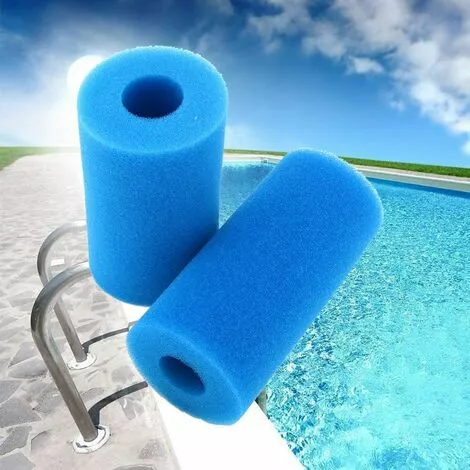 ALMI Lot De 2 Filtres En Mousse Pour Piscine Intex Type A Réutilisables Et Lavables 3 ALMI Lot De 2 Filtres En Mousse Pour Piscine Intex Type A Réutilisables Et Lavables – Image 3