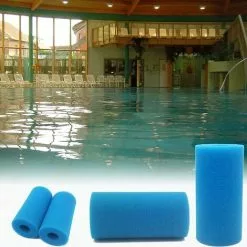ALMI Éponge Filtrante Type A, 4 Pièces Filtre De Piscine En Mousse, Éponge Filtrantes Pour Filtre De Piscine, Cartouches Filtrantes En Éponge Réutilisables -Pompe et filtre de piscine Soldes 57012297 5