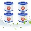 ALMI Cartouches Filtrantes De Rechange Pour Bestway VI, Filtre Cartridge VI Pour Miami, Pour Vegas, Pour Monaco-Taille, Pour Bestway 58323, 58239, 90352E (4 Pièces)