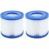ALMI Lot De 2 Cartouche De Rechange Pour Filtre Bestway Cartouche Filtrante VI Pour Lay-Z-Spa Miami, Vegas, Monaco