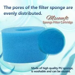 ALMI Lot De 4 Cartouches Filtrantes En Mousse Pour Intex De Type S1, Cartouche De Filtre En Mousse Pour Intex Pure Spa, Cartouche De Mousse éponge Pour Type S1 7 ALMI Lot De 4 Cartouches Filtrantes En Mousse Pour Intex De Type S1, Cartouche De Filtre En Mousse Pour Intex Pure Spa, Cartouche De Mousse éponge Pour Type S1 -Pompe et filtre de piscine Soldes 57115414 3