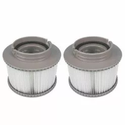 CHANCEY Lot De 4 Filtres De Rechange Pour MSpa FD2089, Cartouche De Filtre Pour Piscine Et Spa,SEMAket,gris -Pompe et filtre de piscine Soldes 57137703 3