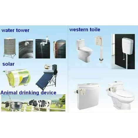 MONLY Vanne à Bille Flottante Vanne De Contrrle De Niveau D'Eau De Vanne à Flotteur IntéGréE IntéGréE Pour RéServoir D'Eau Solaire 1 Pcs (CCTé 3/4 Pouces) 5 MONLY Vanne à Bille Flottante Vanne De Contrrle De Niveau D'Eau De Vanne à Flotteur IntéGréE IntéGréE Pour RéServoir D'Eau Solaire 1 Pcs (CCTé 3/4 Pouces) – Image 5