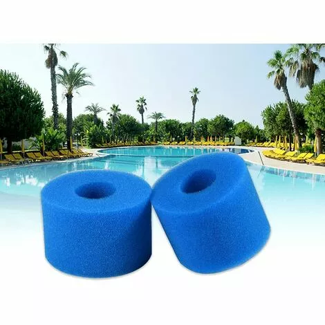 ROSIER Éponge Filtrante, Mousse Pour Filtre Piscine, Filtre Piscine Lavable Réutilisable, Filtre Éponge Cartouche, Filtre Spa Réutilisable (2 Pièces, Bleu, 108*40*73MM)——VEBTles 1 ROSIER Éponge Filtrante, Mousse Pour Filtre Piscine, Filtre Piscine Lavable Réutilisable, Filtre Éponge Cartouche, Filtre Spa Réutilisable (2 Pièces, Bleu, 108*40*73MM)——VEBTles
