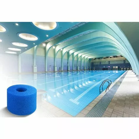 ROSIER Éponge Filtrante, Mousse Pour Filtre Piscine, Filtre Piscine Lavable Réutilisable, Filtre Éponge Cartouche, Filtre Spa Réutilisable (2 Pièces, Bleu, 108*40*73MM)——VEBTles 5 ROSIER Éponge Filtrante, Mousse Pour Filtre Piscine, Filtre Piscine Lavable Réutilisable, Filtre Éponge Cartouche, Filtre Spa Réutilisable (2 Pièces, Bleu, 108*40*73MM)——VEBTles – Image 5
