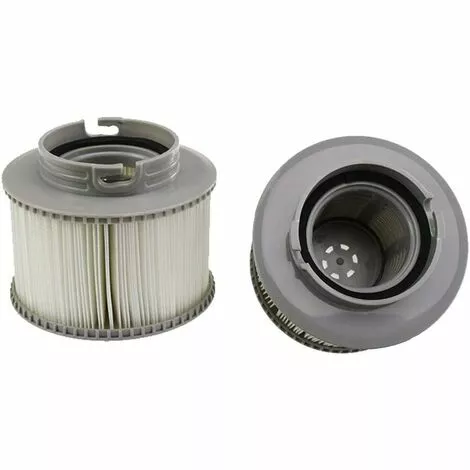 ROSIER Cartouche Filtrante, 2pcs MSPA FD2089 Crépine De Remplacement Spas De Piscine Gonflaable Crépine (gris, 110*87mm, Ouverture 66mm)——VEBTles 2 ROSIER Cartouche Filtrante, 2pcs MSPA FD2089 Crépine De Remplacement Spas De Piscine Gonflaable Crépine (gris, 110*87mm, Ouverture 66mm)——VEBTles – Image 2