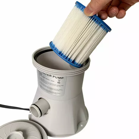 IRISFR Pompe Filtre De Piscine Électrique, Pompe De Filtration Pompe De Circulation De Nettoyeur De Piscine Adaptée Aux Piscines Souterraines, Piscine Gonflable Pour Enfants, Piscine De Support,Lilaris 3 IRISFR Pompe Filtre De Piscine Électrique, Pompe De Filtration Pompe De Circulation De Nettoyeur De Piscine Adaptée Aux Piscines Souterraines, Piscine Gonflable Pour Enfants, Piscine De Support,Lilaris – Image 3