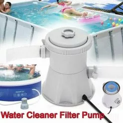 IRISFR Pompe Filtre De Piscine Électrique, Pompe De Filtration Pompe De Circulation De Nettoyeur De Piscine Adaptée Aux Piscines Souterraines, Piscine Gonflable Pour Enfants, Piscine De Support,Lilaris 9 IRISFR Pompe Filtre De Piscine Électrique, Pompe De Filtration Pompe De Circulation De Nettoyeur De Piscine Adaptée Aux Piscines Souterraines, Piscine Gonflable Pour Enfants, Piscine De Support,Lilaris -Pompe et filtre de piscine Soldes 57263358 5