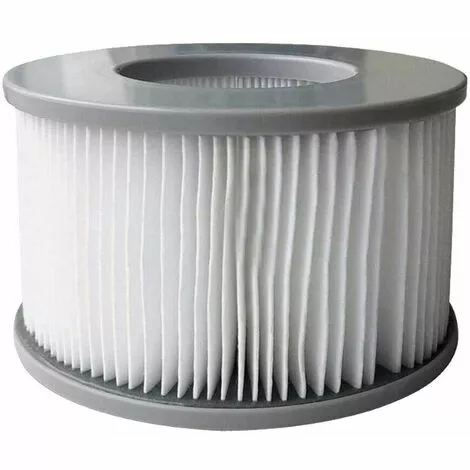 DENUOTOP Pompe Et Filtre De Spa 2 Cartouches Filtrantes De Remplacement Pour Spa Gonflable MSPA + 2 Filets De Protection 3 DENUOTOP Pompe Et Filtre De Spa 2 Cartouches Filtrantes De Remplacement Pour Spa Gonflable MSPA + 2 Filets De Protection – Image 3