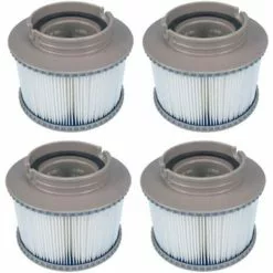 BARES Lot De 4 Filtres De Rechange Pour FD2089, Cartouche De Filtre Pour Piscine Et Spa