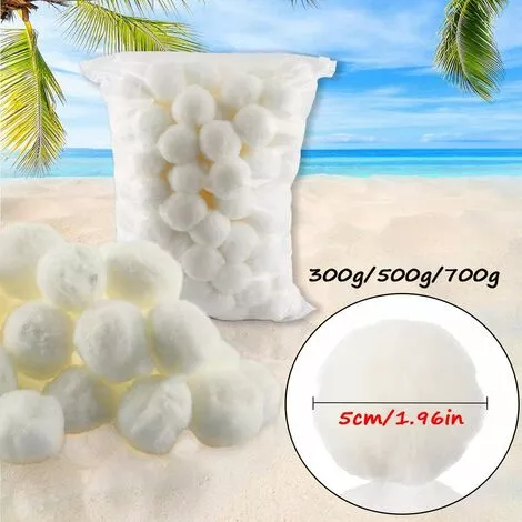 ABCRITAL Boules De Filtre De Piscine, Balles Filtrantes, Balles Filtrantes Réutilisables, Balles Filtrantes Piscine, Matériel De Nettoyage Piscine Balles Pour Filtres À Sable, Filtration De L'Eau (700G) 2 ABCRITAL Boules De Filtre De Piscine, Balles Filtrantes, Balles Filtrantes Réutilisables, Balles Filtrantes Piscine, Matériel De Nettoyage Piscine Balles Pour Filtres À Sable, Filtration De L'Eau (700G) – Image 2