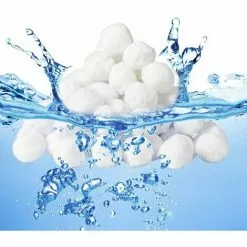 ABCRITAL Balles Filtrantes, 700G Boules De Filtre De Piscine, Peut Remplacer 25 Kg Sable Filtrant Sable De Quartz, Convient À Divers Systèmes De Filtration Boules De Filtre De Piscine