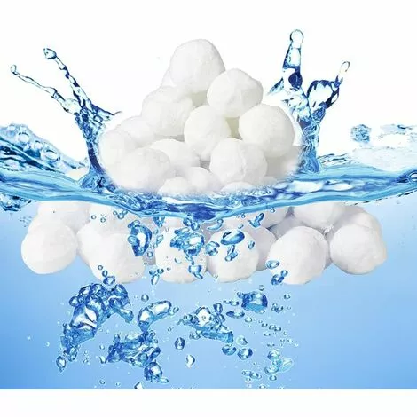 ABCRITAL Balles Filtrantes, 700G Boules De Filtre De Piscine, Peut Remplacer 25 Kg Sable Filtrant Sable De Quartz, Convient À Divers Systèmes De Filtration Boules De Filtre De Piscine 1 ABCRITAL Balles Filtrantes, 700G Boules De Filtre De Piscine, Peut Remplacer 25 Kg Sable Filtrant Sable De Quartz, Convient À Divers Systèmes De Filtration Boules De Filtre De Piscine