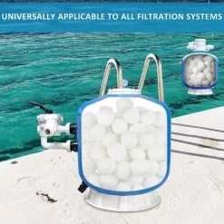ABCRITAL Filtre Balls Balles De Filtration, Filtre Pour Piscine De 700G/1400G Peut Remplacer 25Kg/50Kg Sable Filtrant, Convient À Divers Systèmes De Filtration Boules De Filtre De Piscine 7 ABCRITAL Filtre Balls Balles De Filtration, Filtre Pour Piscine De 700G/1400G Peut Remplacer 25Kg/50Kg Sable Filtrant, Convient À Divers Systèmes De Filtration Boules De Filtre De Piscine -Pompe et filtre de piscine Soldes 57637574 3