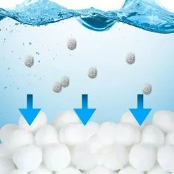 ABCRITAL Balles Filtrantes, 700G Boules De Filtre De Piscine, Billes Filtrantes, Alternative Pour 25 Kg De Sable Filtrant, Média Filtre À Fibres Pour Piscine, Filtres À Sable (700G) 8 ABCRITAL Balles Filtrantes, 700G Boules De Filtre De Piscine, Billes Filtrantes, Alternative Pour 25 Kg De Sable Filtrant, Média Filtre À Fibres Pour Piscine, Filtres À Sable (700G) -Pompe et filtre de piscine Soldes 57637737 4
