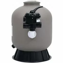 ASUPERMALL Filtre à Sable Pour Piscine Avec Vanne à 6 Voies Gris -Pompe et filtre de piscine Soldes 57734098 3