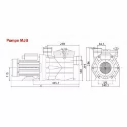 9 M3/h Pompe Piscine Auto-amorçante MJB - Interplast 7 9 M3/h Pompe Piscine Auto-amorçante MJB - Interplast -Pompe et filtre de piscine Soldes 57765439 3