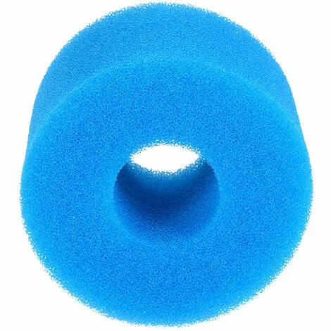 HAPPYSHOPPING Eponge De Nettoyage Pour Filtre De Piscine Tube Cylindrique Lavable Et Réutilisable De Remplacement Pour Le Filtre Index Type S1 Bleu 7.5*10*10cm Un Paquet 2 HAPPYSHOPPING Eponge De Nettoyage Pour Filtre De Piscine Tube Cylindrique Lavable Et Réutilisable De Remplacement Pour Le Filtre Index Type S1 Bleu 7.5*10*10cm Un Paquet – Image 2