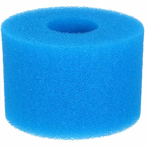 HAPPYSHOPPING Eponge De Nettoyage Pour Filtre De Piscine Tube Cylindrique Lavable Et Réutilisable De Remplacement Pour Le Filtre Index Type S1 Bleu 7.5*10*10cm Un Paquet 3 HAPPYSHOPPING Eponge De Nettoyage Pour Filtre De Piscine Tube Cylindrique Lavable Et Réutilisable De Remplacement Pour Le Filtre Index Type S1 Bleu 7.5*10*10cm Un Paquet – Image 3