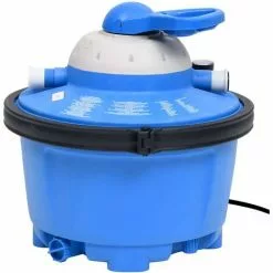 TRUE DEAL Pompe De Filtration à Sable Bleu Et Noir 385x620x432mm 200W 25L -Pompe et filtre de piscine Soldes 57839862 3