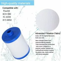 MACARON Spa Cartouche De Filtre , Jacuzzi Remplacement Filtre, Spa Entreprise Jacuzzi Élément Filtrant De Piscine Baignoire SPA Grande Piscine Avec élément Filtrant Monocylindre En Tissu Non Tissé épaissi LO-Ron 8 MACARON Spa Cartouche De Filtre , Jacuzzi Remplacement Filtre, Spa Entreprise Jacuzzi Élément Filtrant De Piscine Baignoire SPA Grande Piscine Avec élément Filtrant Monocylindre En Tissu Non Tissé épaissi LO-Ron -Pompe et filtre de piscine Soldes 58064886 4