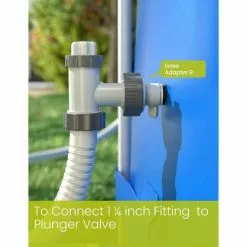 MACARON Lot De 2 Adaptateurs Type B Adaptateur De Conversion De Tuyau De 1,25 "à 1,5" Pour Pompe De Filtration INTEX LO-Ron -Pompe et filtre de piscine Soldes 58064887 3