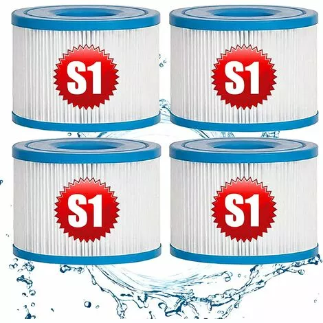 MACARON For Intex S1 Lot De 4 Cartouches De Rechange Pour Filtre à Pour Jardin Extérieur Type S1 PureSpa Easy Set Pool Filter Cartridges LO-Ron 1 MACARON For Intex S1 Lot De 4 Cartouches De Rechange Pour Filtre à Pour Jardin Extérieur Type S1 PureSpa Easy Set Pool Filter Cartridges LO-Ron