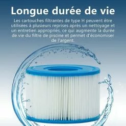MACARON For Intex S1 Lot De 4 Cartouches De Rechange Pour Filtre à Pour Jardin Extérieur Type S1 PureSpa Easy Set Pool Filter Cartridges LO-Ron 8 MACARON For Intex S1 Lot De 4 Cartouches De Rechange Pour Filtre à Pour Jardin Extérieur Type S1 PureSpa Easy Set Pool Filter Cartridges LO-Ron -Pompe et filtre de piscine Soldes 58064898 4