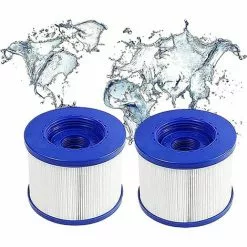 REGALI Lot De 2 Cartouches Filtrantes De Rechange Pour Spa Hot Tub/Spa - Avec Filetage à Vis - Pour Spa-N1407535/filtre For Mspa,Pour Spa Pool Filtre Kit D'entretien