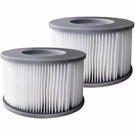 TINOR 2pcs Filtres De Bain à Remous Pour MSpa Piscines Gonflables, Pompe à Cartouche Filtrante Version Améliorée Pour MSPA Tous Les Spas Actuels 1 TINOR 2pcs Filtres De Bain à Remous Pour MSpa Piscines Gonflables, Pompe à Cartouche Filtrante Version Améliorée Pour MSPA Tous Les Spas Actuels
