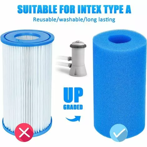 TANABATA Éponge Filtrante Type A 10*20cm,Mousse Pour Filtre Piscine Reutilisable 4 Pcs,Filtre Éponge Cartouche,Filtre De Piscine En Mousse,Réservoir De Poissons Filtre Éponge,Eponge De Filtre Pour Aquarium 3 TANABATA Éponge Filtrante Type A 10*20cm,Mousse Pour Filtre Piscine Reutilisable 4 Pcs,Filtre Éponge Cartouche,Filtre De Piscine En Mousse,Réservoir De Poissons Filtre Éponge,Eponge De Filtre Pour Aquarium – Image 3