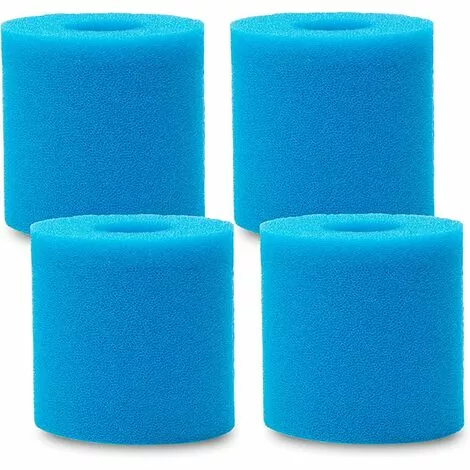 TANABATA 4 Filtres De Piscine En éponge De Type H - Cartouches Filtrantes Réutilisables Et Lavables - Pour Remplacement De Nettoyage Type H 1 TANABATA 4 Filtres De Piscine En éponge De Type H - Cartouches Filtrantes Réutilisables Et Lavables - Pour Remplacement De Nettoyage Type H