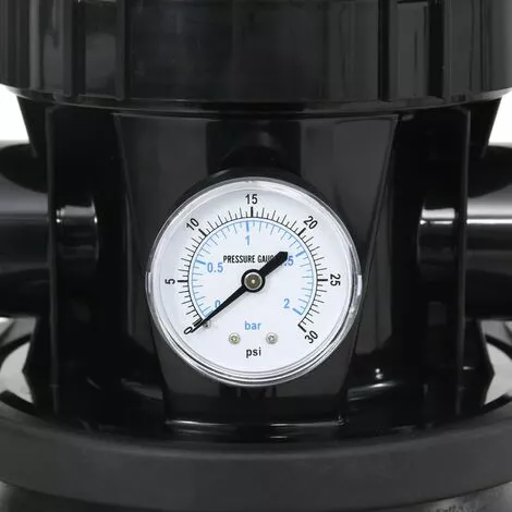 VidaXL Filtre à Sable De Piscine Avec Vanne 6 Voies Noir 5 VidaXL Filtre à Sable De Piscine Avec Vanne 6 Voies Noir – Image 5