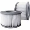 AOUGO Pack De 2 Filtres De Rechange Pour Mspa - Pompe à Cartouche Pour Piscines, Eau Chaude Et Spa