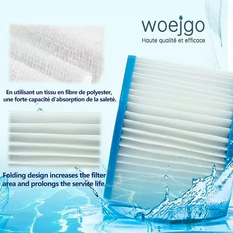HIASDFLS Filtre Spa Pour Bestway 58323 - Lot De 4, Cartouche Filtrante Taille 6 Pour Lay-Z-Spa, Pour Monaco, Pour Miami, Pour Vegas 2 HIASDFLS Filtre Spa Pour Bestway 58323 - Lot De 4, Cartouche Filtrante Taille 6 Pour Lay-Z-Spa, Pour Monaco, Pour Miami, Pour Vegas – Image 2
