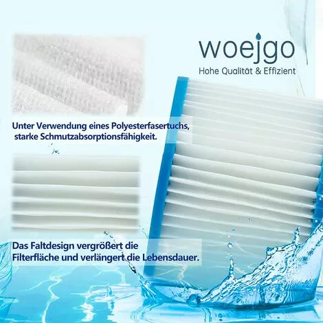 GDRHVFD 12Pcs Cartouches Filtrantes Pour Piscine De Type Vi Pour Bestway Taille 6-58323 3 GDRHVFD 12Pcs Cartouches Filtrantes Pour Piscine De Type Vi Pour Bestway Taille 6-58323 – Image 3