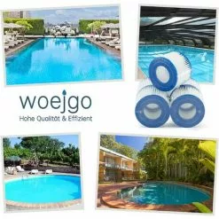 GDRHVFD 12Pcs Cartouches Filtrantes Pour Piscine De Type Vi Pour Bestway Taille 6-58323 8 GDRHVFD 12Pcs Cartouches Filtrantes Pour Piscine De Type Vi Pour Bestway Taille 6-58323 -Pompe et filtre de piscine Soldes 58696792 4