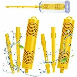 REGALI Filtre Spa Dure 4 Mois Cartouches De Filtres De Piscine à Cartouche Pièces Minérales Pour Spa Et Jacuzzi Cartouche Filtrante Pour Piscine Et Spa Cartouche Spa Bâton Filtre De Piscine, 2 Pièces(Jaune)