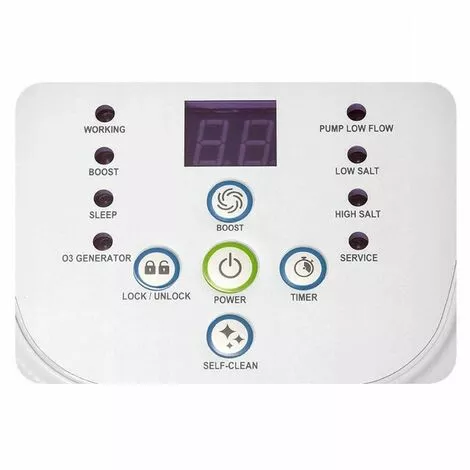 Système D'eau Salée Intex QS500 Avec Krystal Clear (max. 26 500 Litres) - 26668GS 3 Système D'eau Salée Intex QS500 Avec Krystal Clear (max. 26 500 Litres) - 26668GS – Image 3