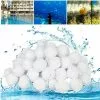FVBJD Balles Filtrantes, Boules De Filtre Piscine à Sable 700 G Remplace 25 Kg
