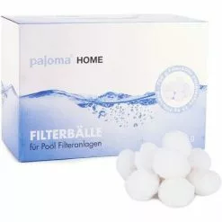 FVBJD Balles De Filtration, Accessoire Pour Système De Filtration, Balles Filtrantes à Sable Quartzeux, Filtre De Piscine, 700 G